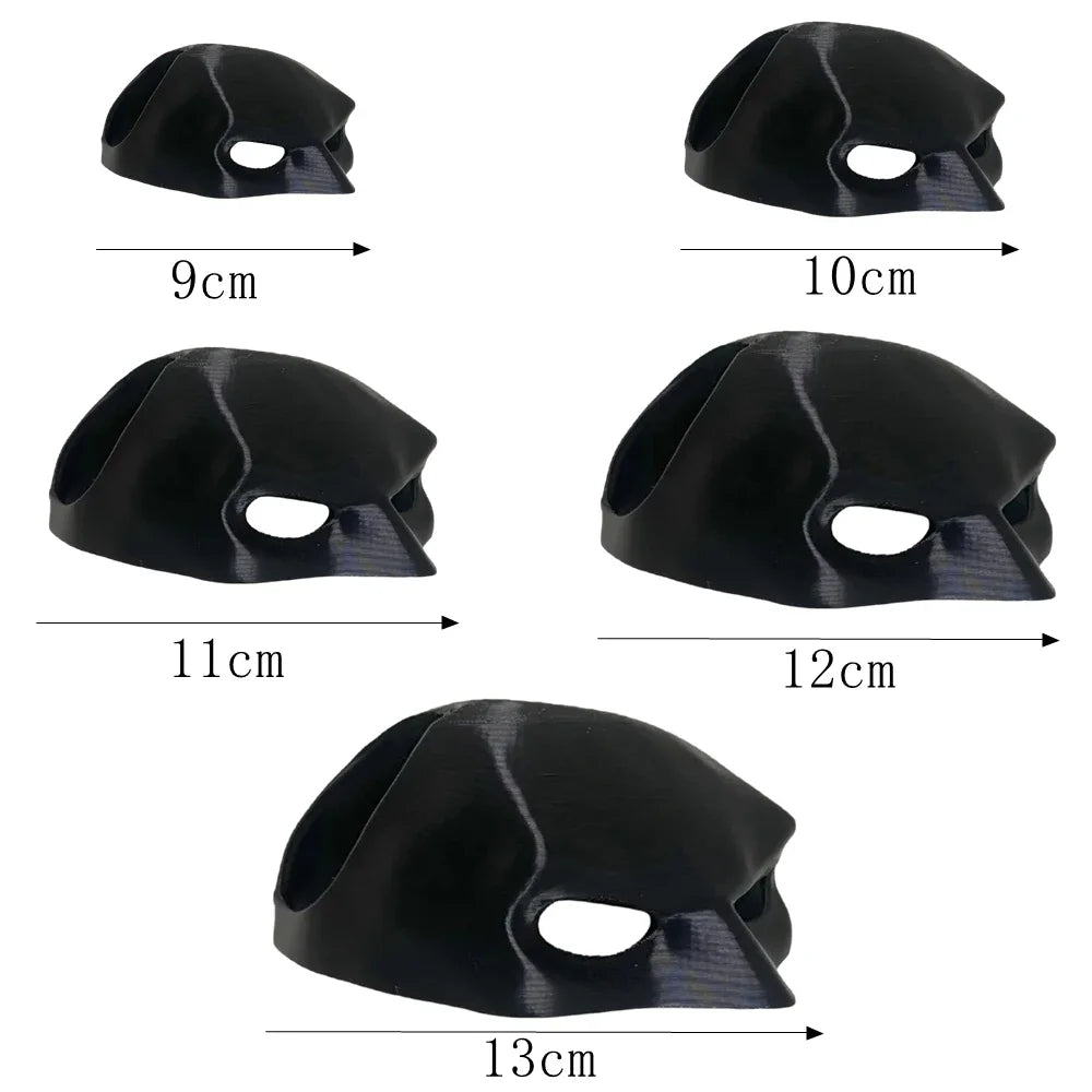 Bat Cat Avenger Mask Black Matte Bat Mask Superhero Pet Toys Cat Bat Pet Man Mask for Cat and Dogs Spooky Make-up Party Toy